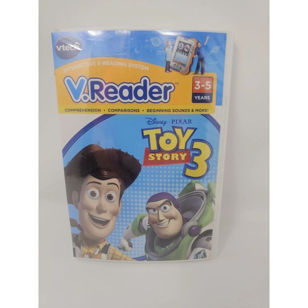 VTech V.Reader Toy Story 3 Interactive E-Reading System Cartridge New Sealed